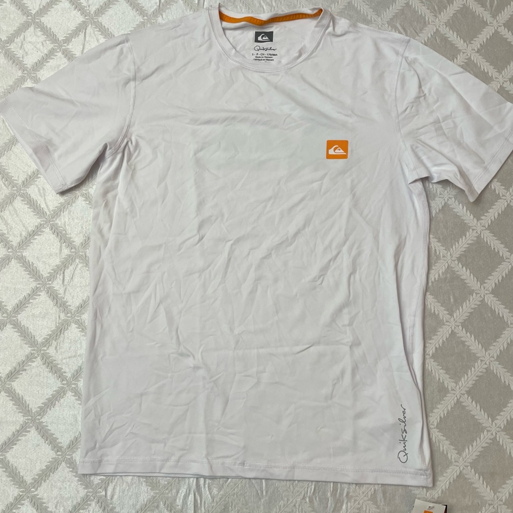 Quicksilver swim shirt/rash guard size S